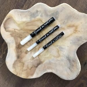 Brand in hout pen